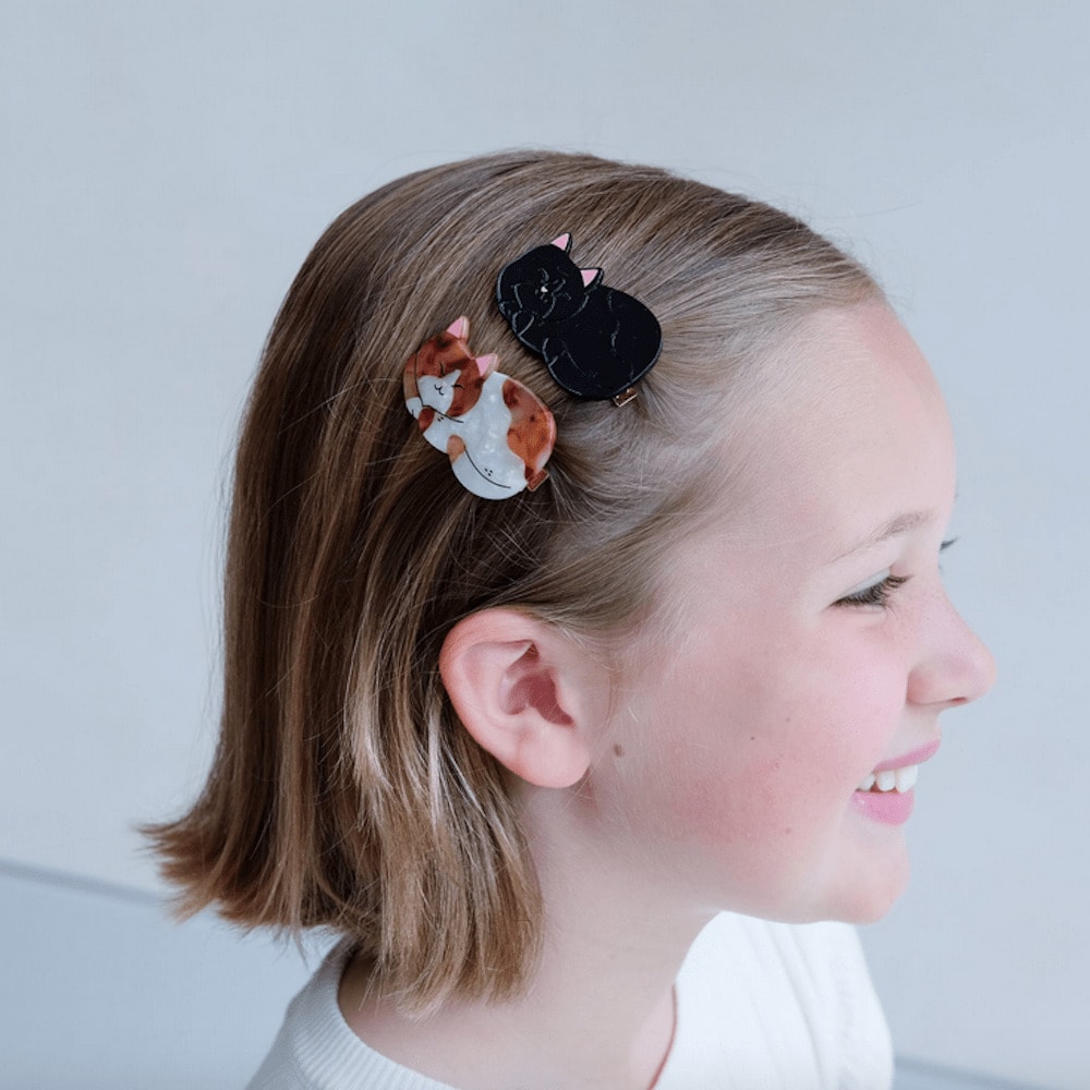 Pinzas de Pelo Gatitos Dormidos Mimi&Lula | Accesorios Infantiles en Carrilé foto 2