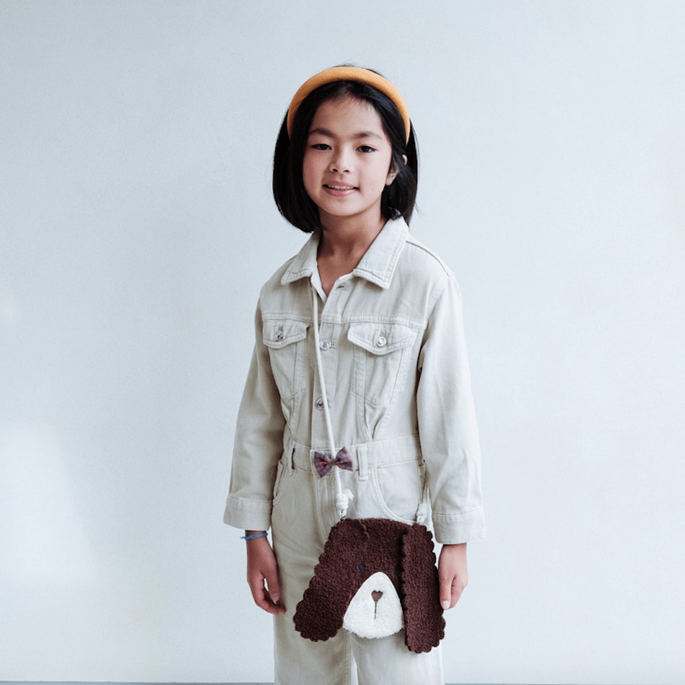 Bolso Perro Marrón para Niña de Mimi&Lula | Complementos Infantiles Carrilé foto 2