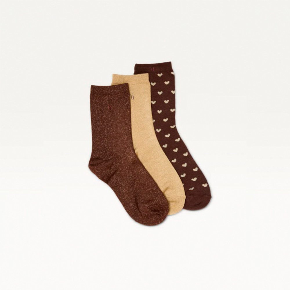 Calcetines Mujer M.Moustache - Estampado de Corazones foto 2