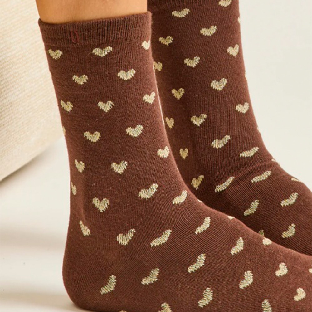 Calcetines Mujer M.Moustache - Estampado de Corazones foto 3
