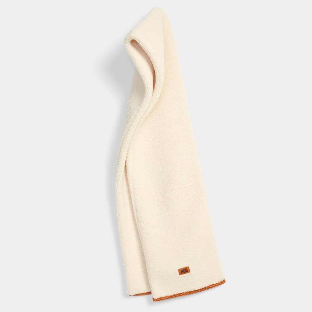 Bufanda Mujer Arena Ugg Borreguillo 101021 Scallope