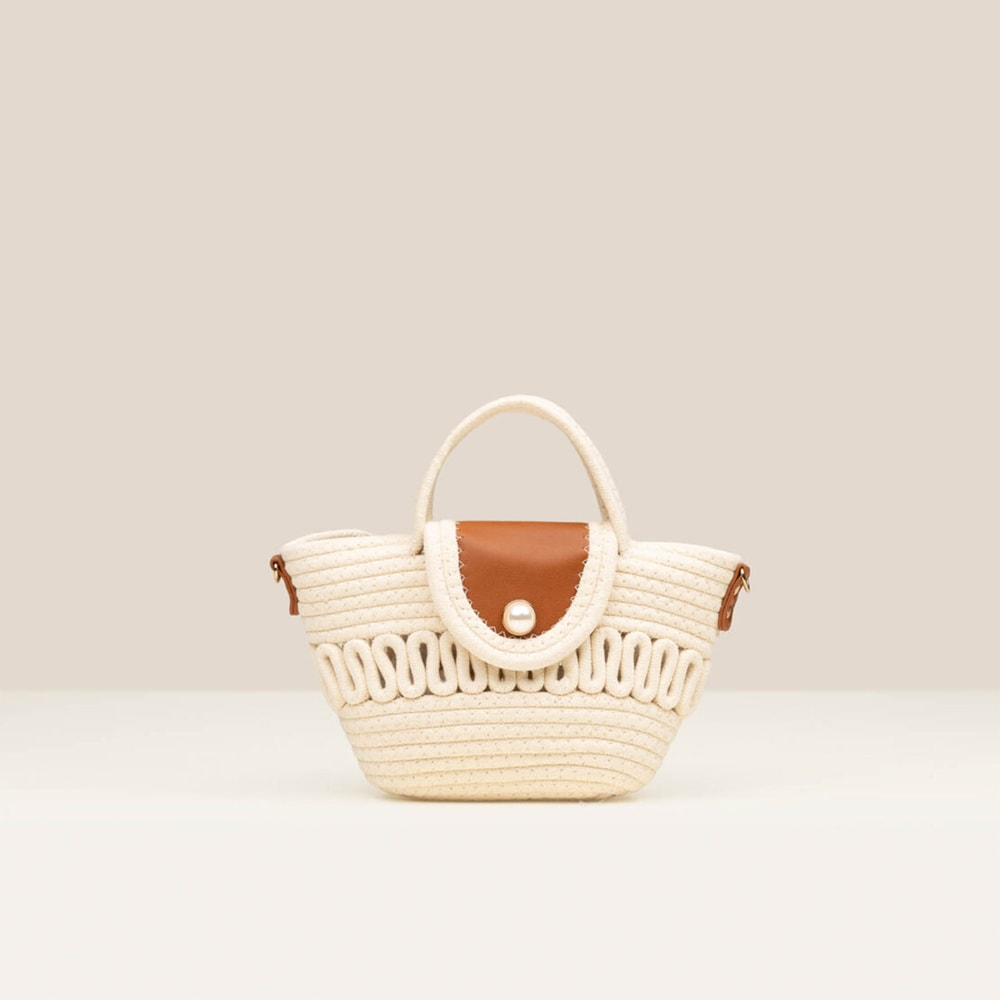 Bolso mujer mini capazo piel Gaimo MILLAN