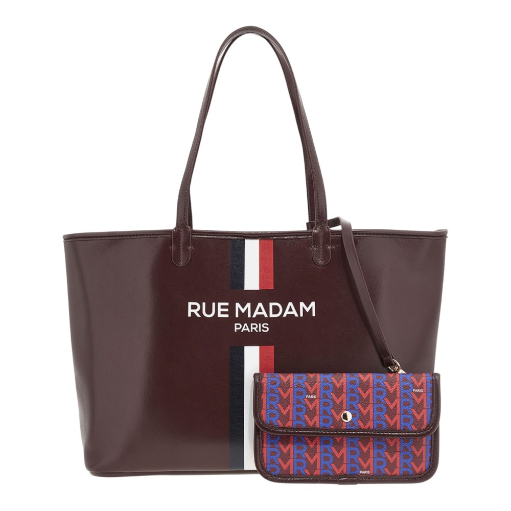 Bolso shopper reversible burdeos Rue Madam 1513