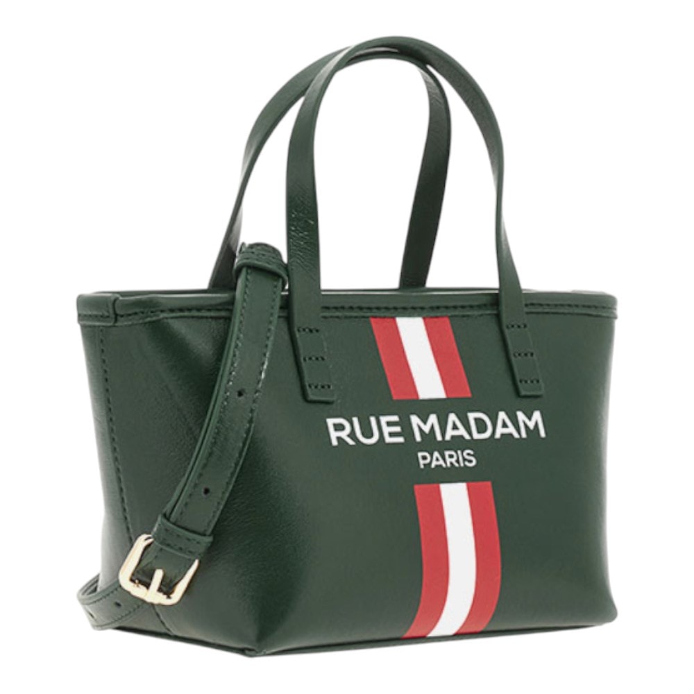 Bolso mini shopping verde Rue Madame Paris – compacto y con estilo foto 3