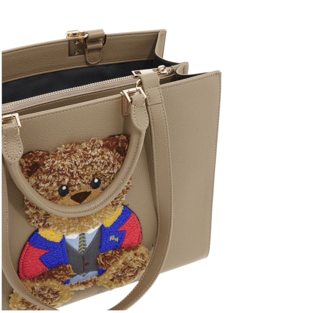 Bolso tote asa marrón topo Rue Madame Paris – divertido y sofisticado foto 2