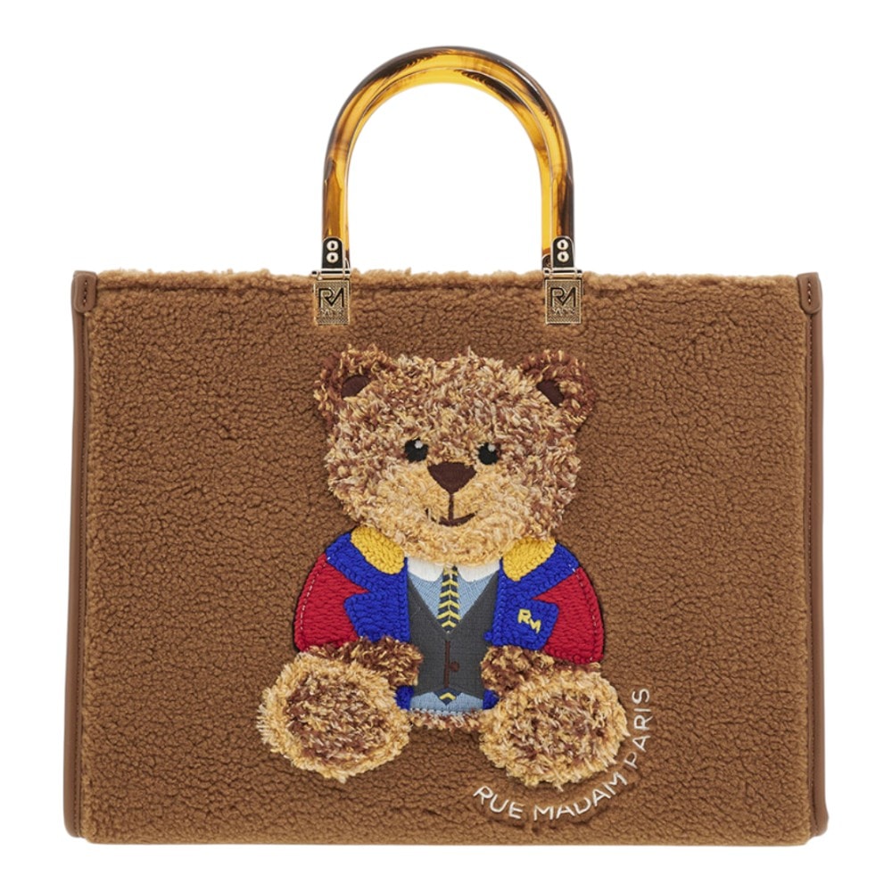 Bolso tote asas piel oveja Rue Madam 1496 Marvin Winter