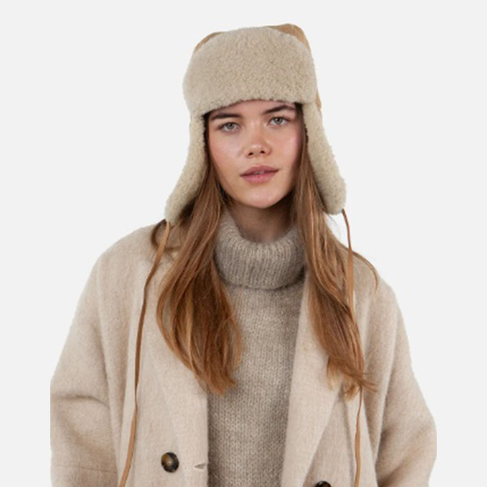 Gorro invierno mujer beige tipo aviador – Barts | Carrilé foto 2