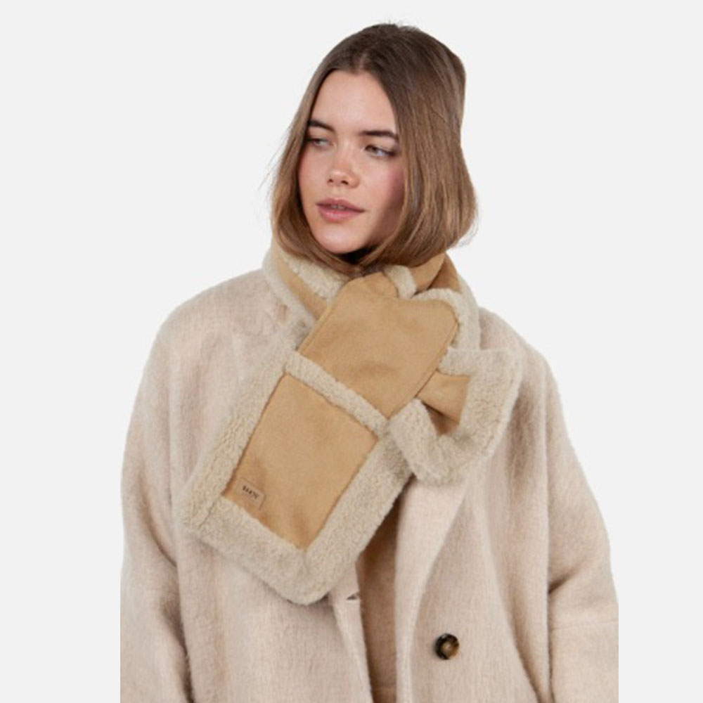 Bufanda beige mujer con borreguito – Barts | Carrilé foto 2