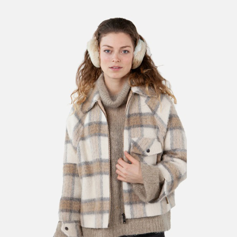 Orejeras mujer marrón Barts suaves y cálidas foto 2