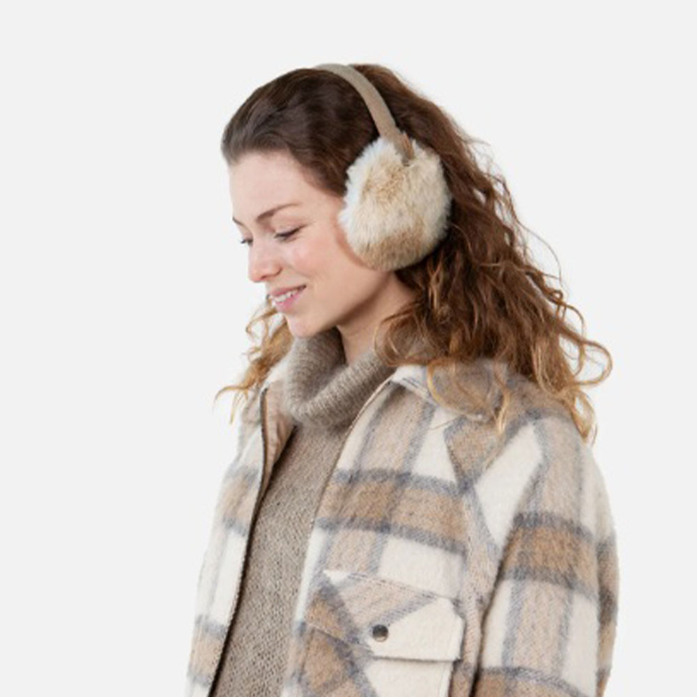 Orejeras mujer marrón Barts suaves y cálidas foto 3