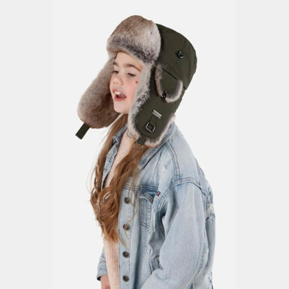 Gorro niño niña verde – Barts ushanka infantil foto 3