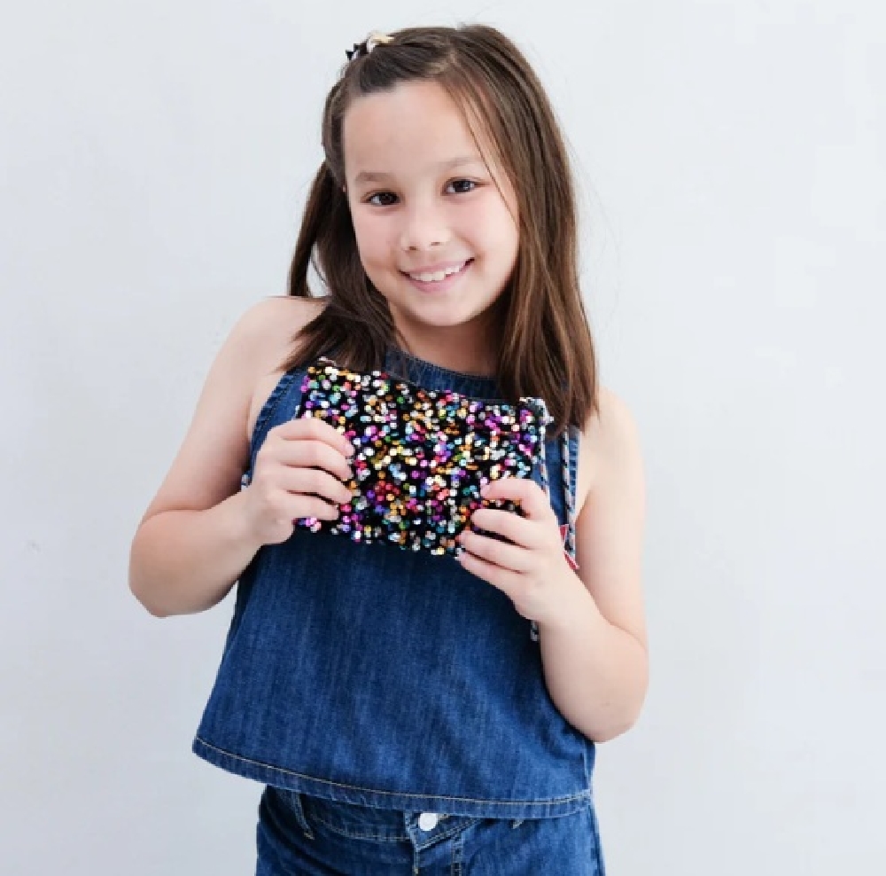 Bolso brillo niña colores – Mimi & Lula fiesta infantil foto 2