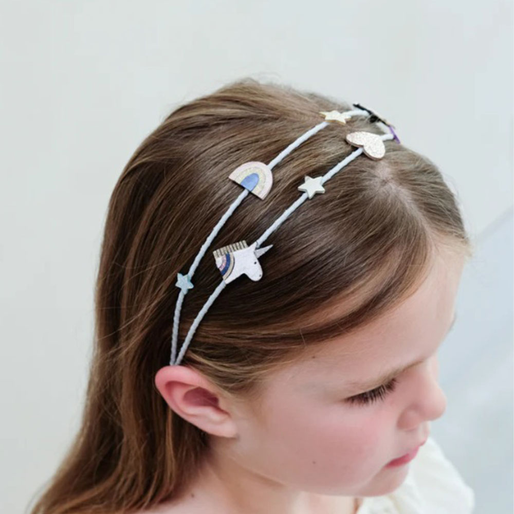 Diadema niña unicornio blanco – Mimi & Lula mágica foto 2