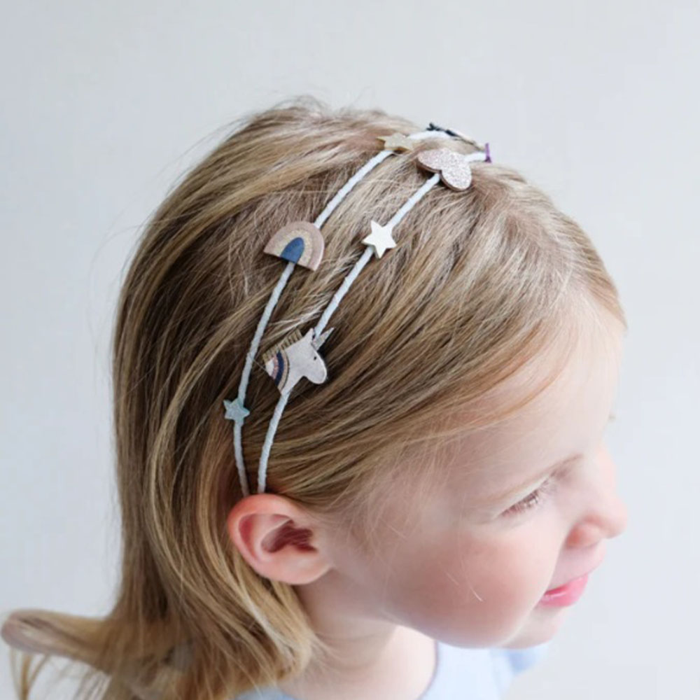 Diadema niña unicornio blanco – Mimi & Lula mágica foto 4