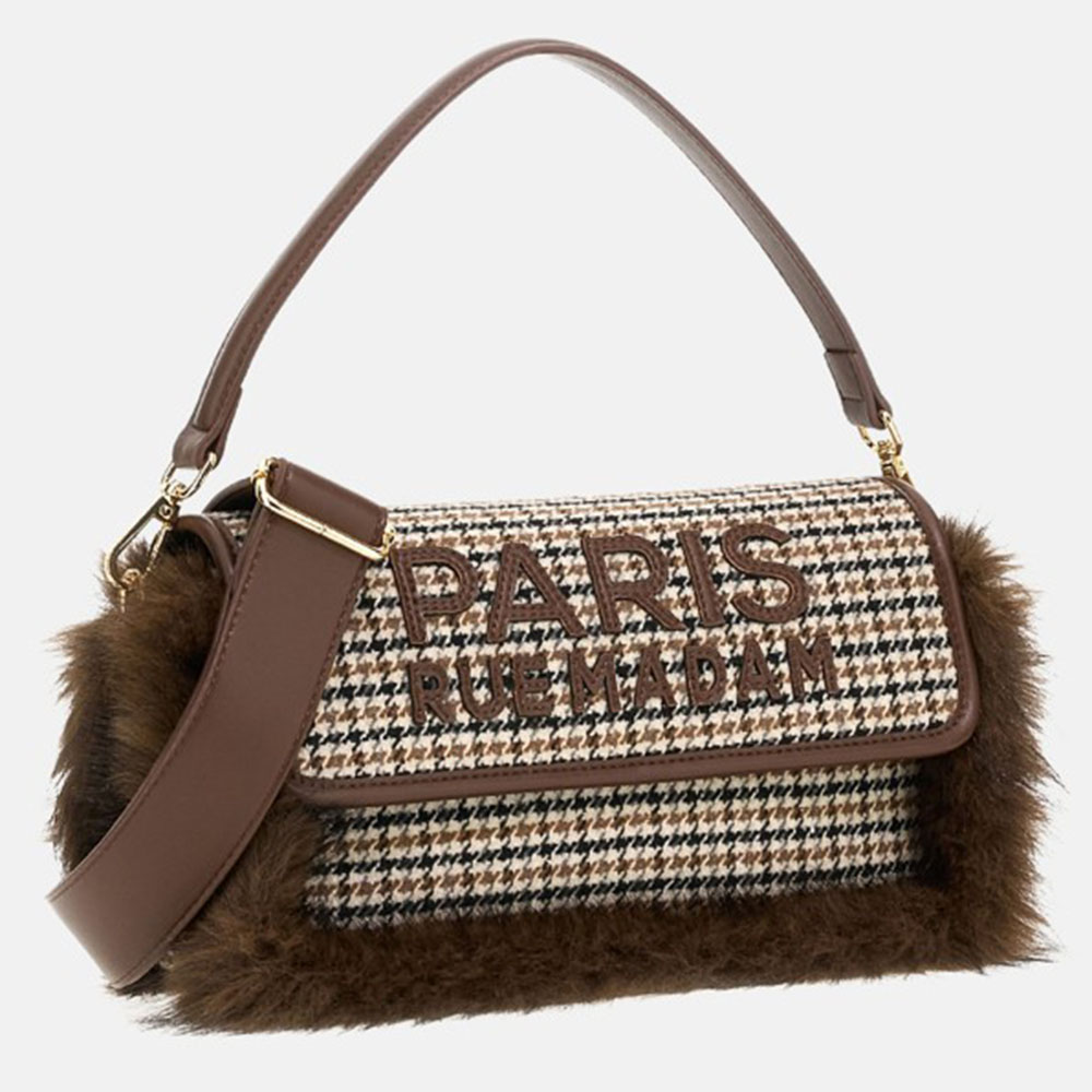 Bolso hombro asa pata de gallo Rue Madam | Carrilé foto 2