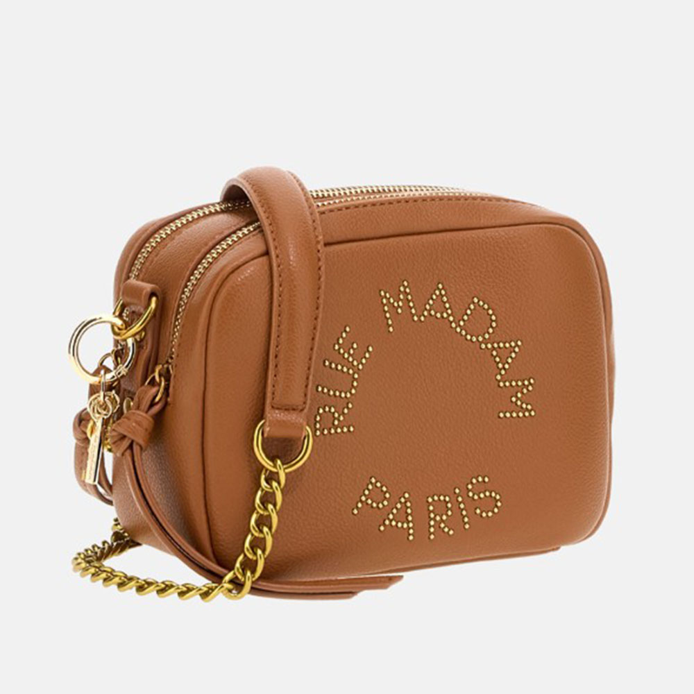 Bolso cruzado cuero doble cremallera Rue Madam | Carrilé foto 2