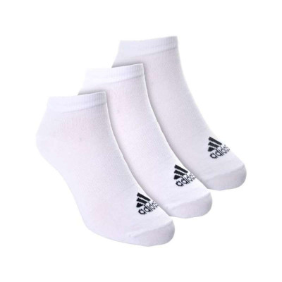 Marketing de motores de búsqueda salida al menos Pack tres calcetines deportivos blancos Adidas AA2285