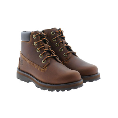 Abandonar Lima Empleado Bota montaña piel engrasada cremallera Timberland Courma Kids
