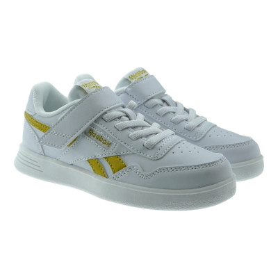 Deportivas Reebok Court Advance Zapatillas Blancas con Detalles Dorados Carrile
