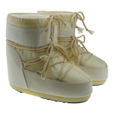 Bota descanso mujer corta cordones Moon Boot Icon Low Nylon