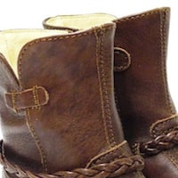 BOTAS DE PIEL PARA NIÑA