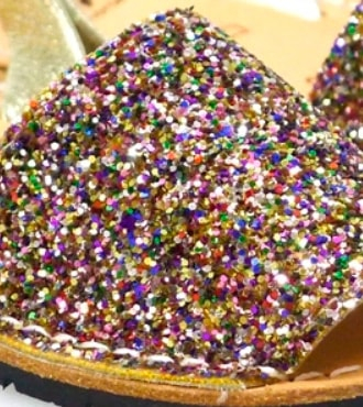 MENORQUINAS DE NIÑA CON GLITTER