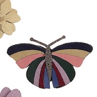 Mariposasa y flores