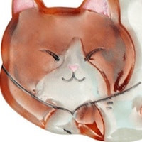 Diseño único de gatitos dormidos