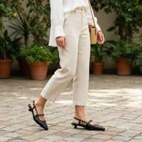 Diseño destalonado con aire sofisticado