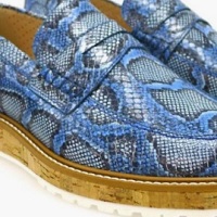 Mocasín mujer animal print