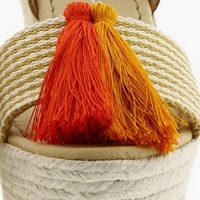 ALPARGATAS CON BORLAS