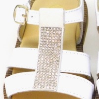 Sandalia con strass