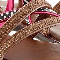 SANDALIAS CON STRASS