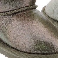Botas metalizadas