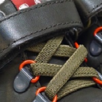 CIERRE DE VELCRO Y CORDONES ELÁSTICOS