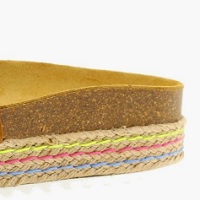 SANDALIAS CON PLATAFORMA DE CÁÑAMO