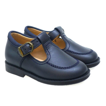 Zapato sandalia vestir especial plantillas Mendivil 10036 Azul