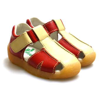 Zapato sandalia niño Naturino 3780 rojo Outlet