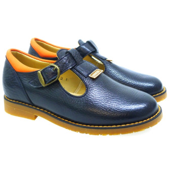 Zapato sandalia especial plantillas Mendivil 10137 Azul