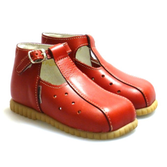 Bota sandalia niño rojo Outlet