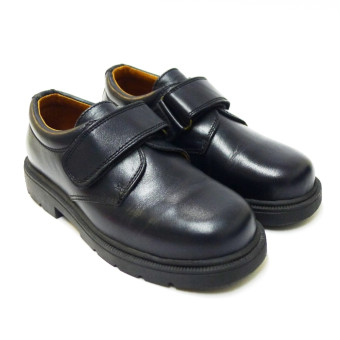 Zapatos colegiales niño piel velcro Carrile