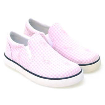 Zapatilla De Lona Con Elástico Ralph Lauren Bal Repeat