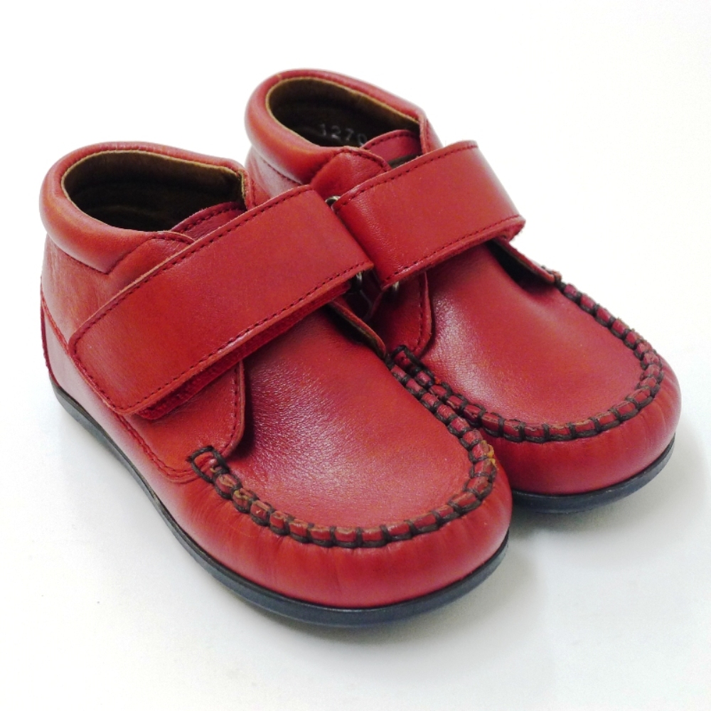 Bota Nautica Velcro Roja