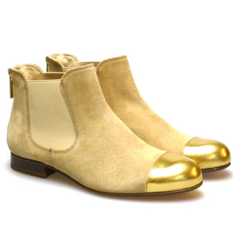 Botin De Primavera Pertini S8037 Oro