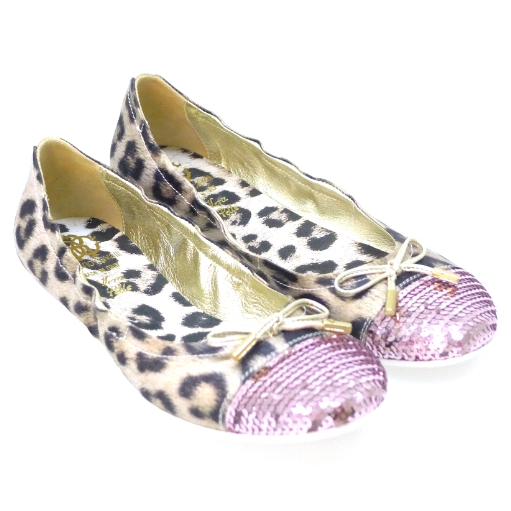 Bailarina elástica leopardo y lentejuelas Cavalli Fcc5067 