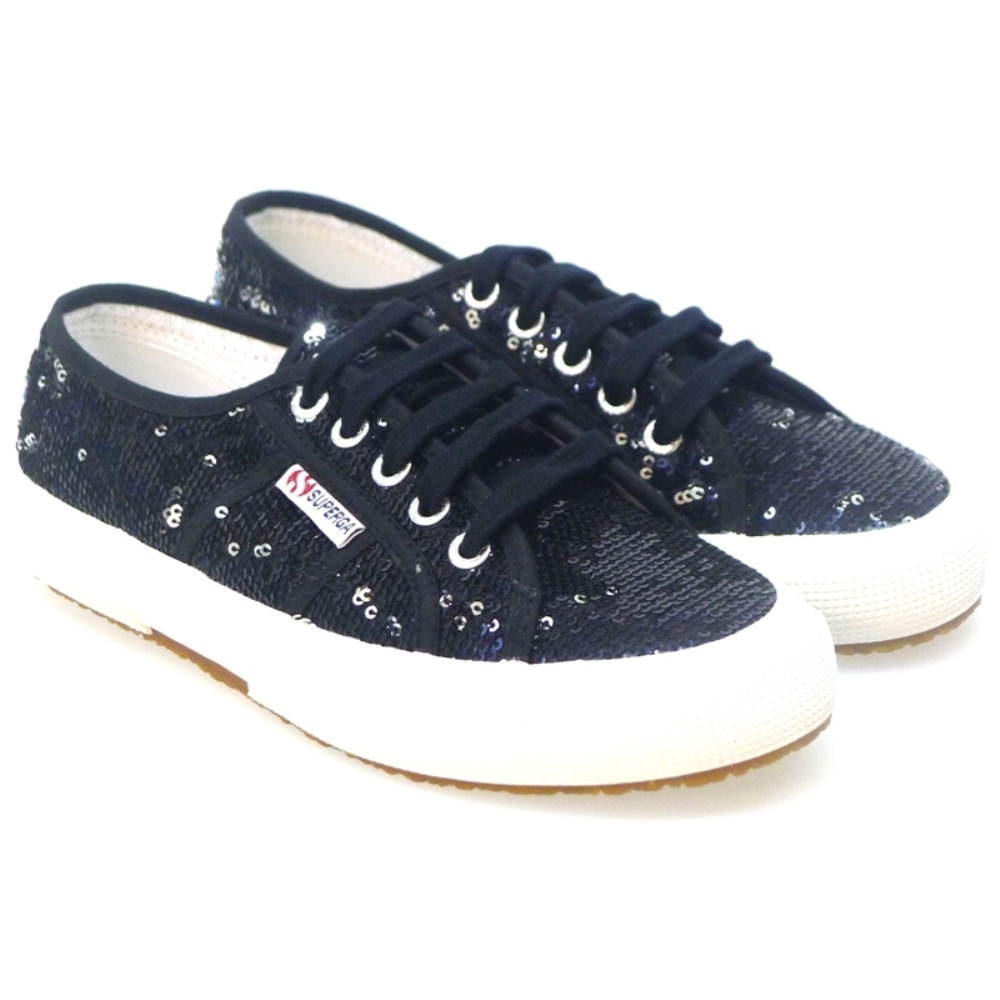 Zapato Deportivo Superga 2750 Paiwreflex Black/silver