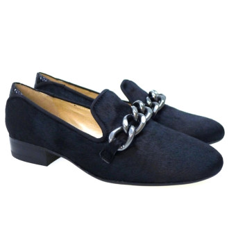 Mocasin Cadena Mujer Sam Edelman Kollins Negro