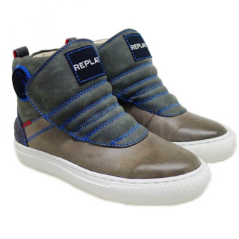 Bota Replay niño con velcro Killure Gris