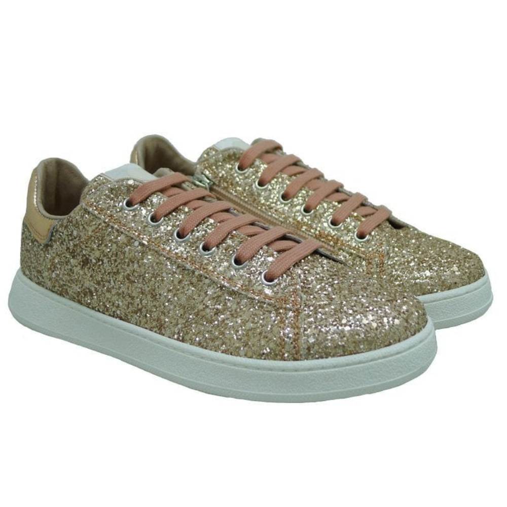 Zapatillas glitter mujer Twin Set HS78EE Pesca