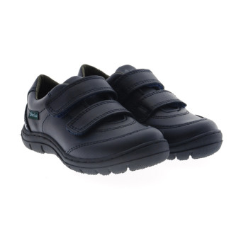 Gorila zapato velcros colegial piel lavable 31500 Azul